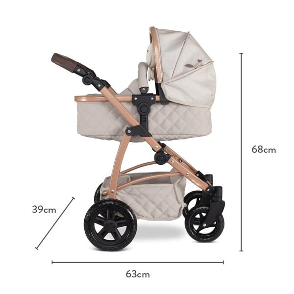 Wow 3 in 1 Dolls Pram Travel System Bundle Whisper - Dolls Pram - Cosatto Store