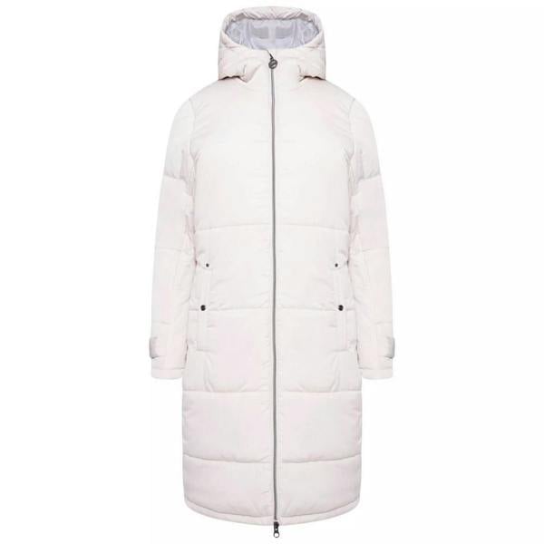 Dare 2B Womens/Ladies Reputable II Long Length Padded Jacket - Barley White - 