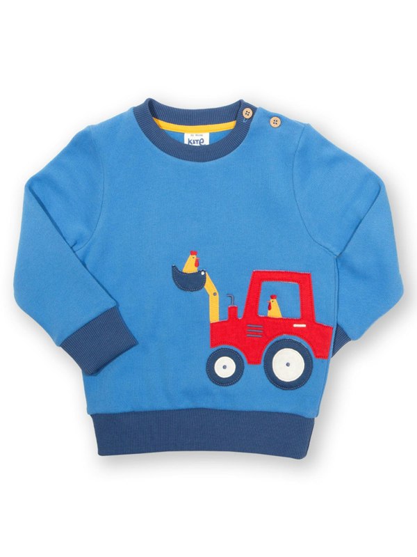Kite Boys Organic Farmer Cluck Cluck Sweatshirt