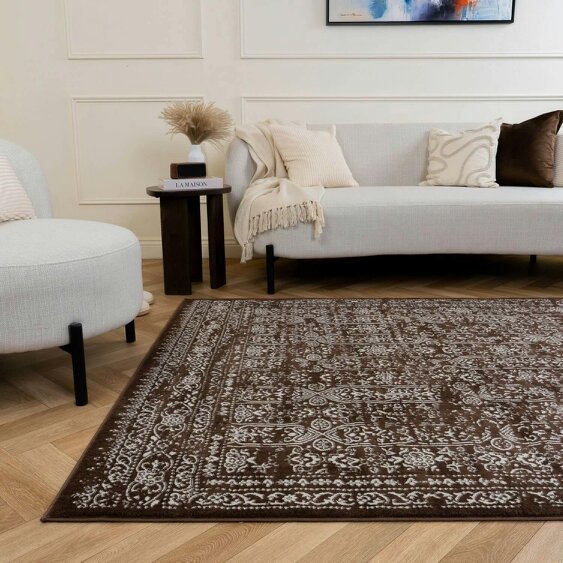 The Rugs Montana Vintage Brown Rug | 3716