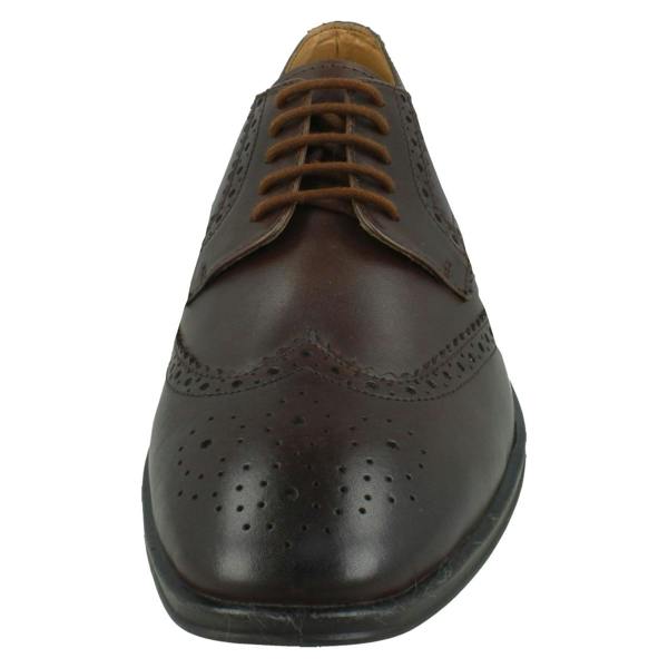 Thomas Blunt Mens Thomas Blunt Smart Wingtip Lace Up Leather Brogue Shoes A2201