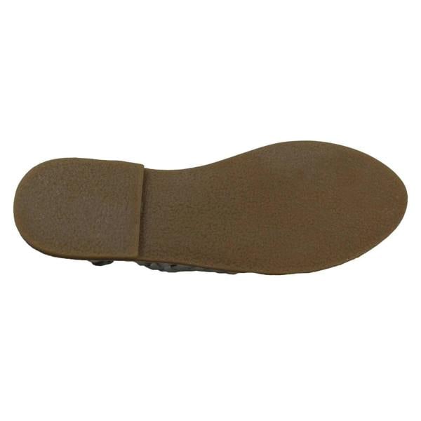 Leather Collection Ladies Leather Collection Weave Vamp Sandals F00188