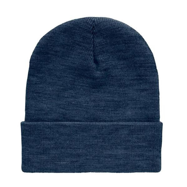 MidOcean Unisex Adult Polo RPET Cuffed Beanie - Blue - 