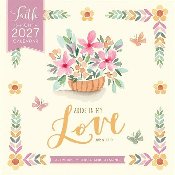 Faith Calendar 2027, Wall Calendars, Month To View, Lifestyle, Gift