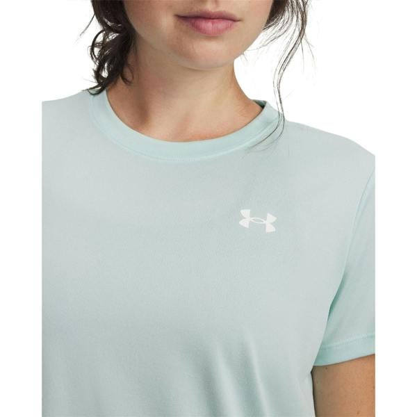 Under Armour Womens/Ladies Tech T-Shirt - Mint/White - 
