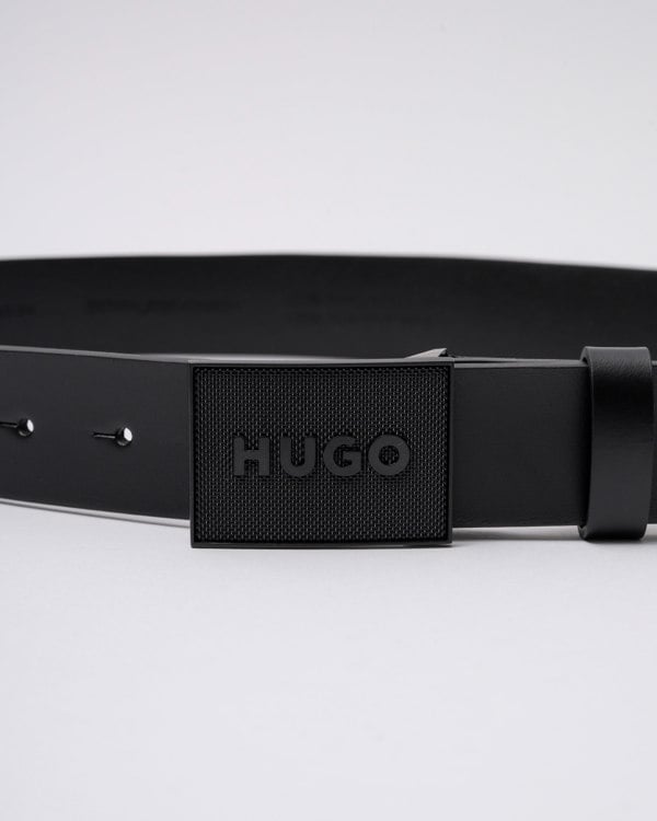 HUGO Gethon Mens Belt - Black 001