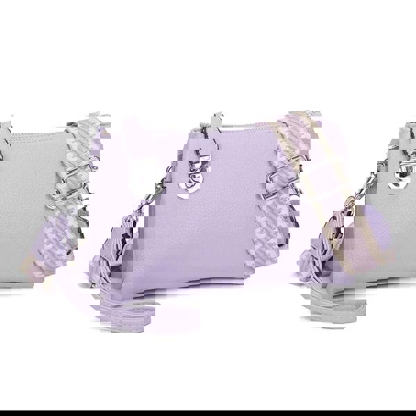 Love EMVY Embolden Collection Faux Leather Crossbody Bag with Wrist Strap