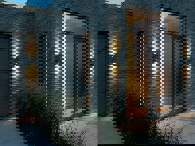 Nordlux Nico Square 22  | Wall light | Rusty