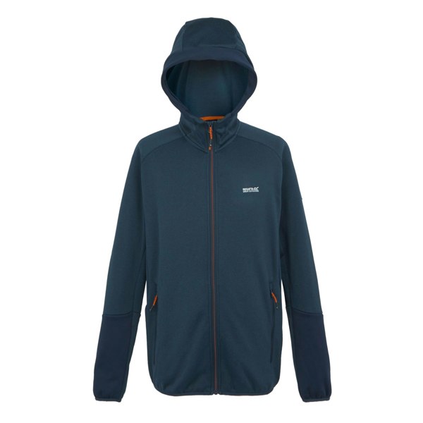 Regatta Men's Sarwood Marl Soft Shell Jacket - Moonlight Denim/Navy