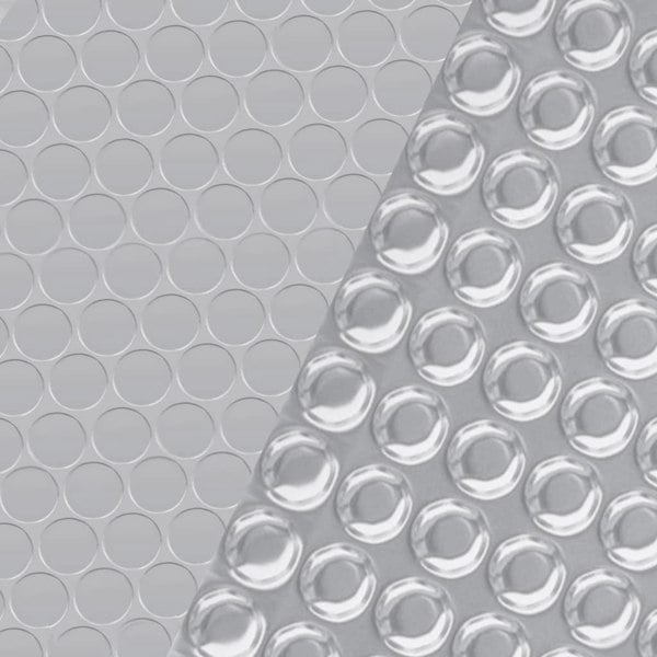 Berkfield Rectangular Pool Cover 1000x600 cm PE Silver