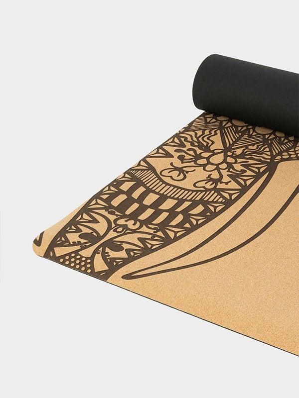 Yoga Studio Elephant Cork Yoga Mat - 4mm