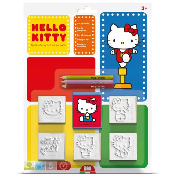 Hello Kitty Blister Pack 5 Stamps – Kids Craft & Stationery Set