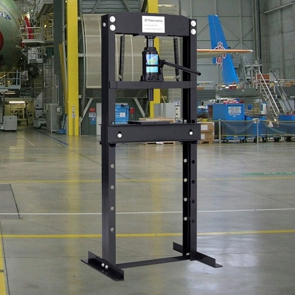12 Ton Workshop Press Floor Standing Hydraulic H-Frame DIY Tools Living and Home 20 Ton