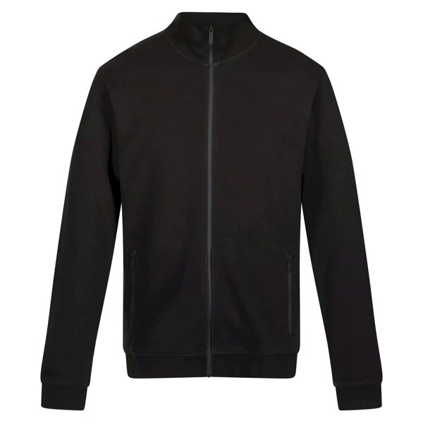 Regatta Mens Felton Sustainable Full Zip Fleece Jacket - Black