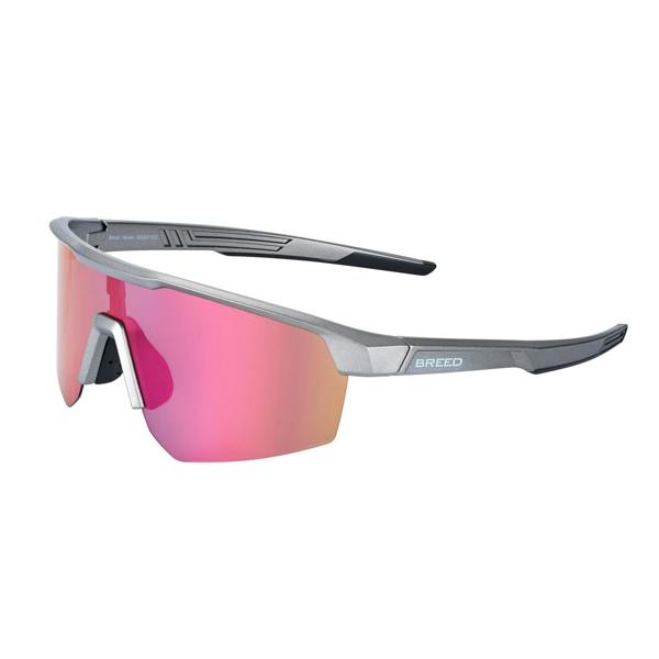 Breed Nyxon Polarized Sunglasses - Grey/Orange - BSG071C5