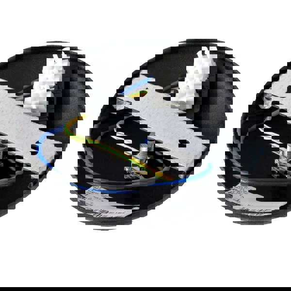 Milagro Kronos Pendant Lamp 1XE14 Industrial Chic With The Flattened Cage Surrounding The Elegant Glass Shade