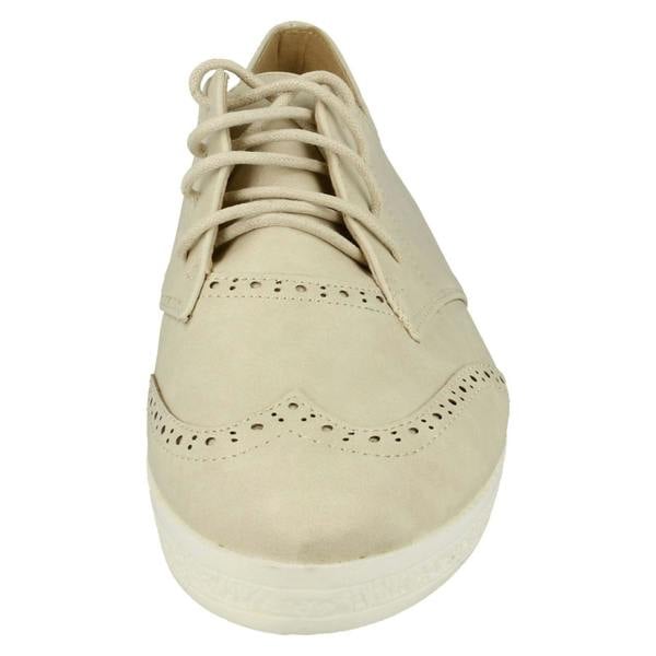Spot On Ladies Spot On Lace Up Brogues