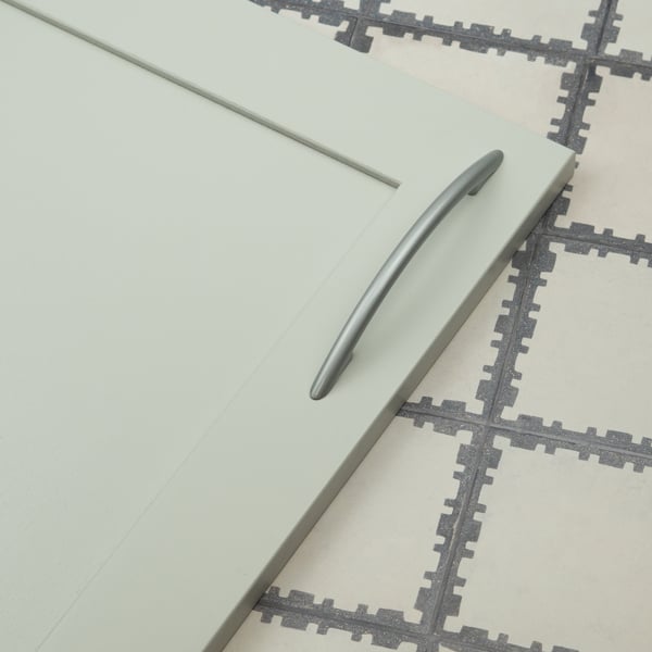 Handle & Home 128mm Matt Chrome Classic Curved Bow Cabinet Handle