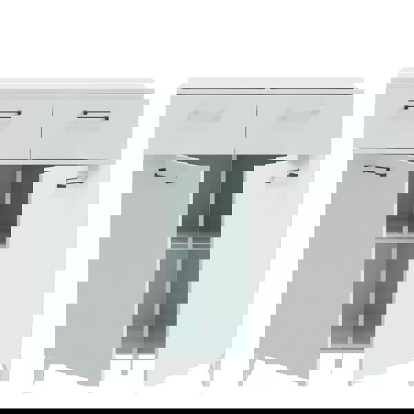 Furniture To Go Sali 2 Door 2 Drawer Chest in Light Grey