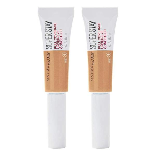 Maybelline New York 2 x Maybelline Superstay Full Coverage Under-Eye Concealer 6ml - 30 Honey