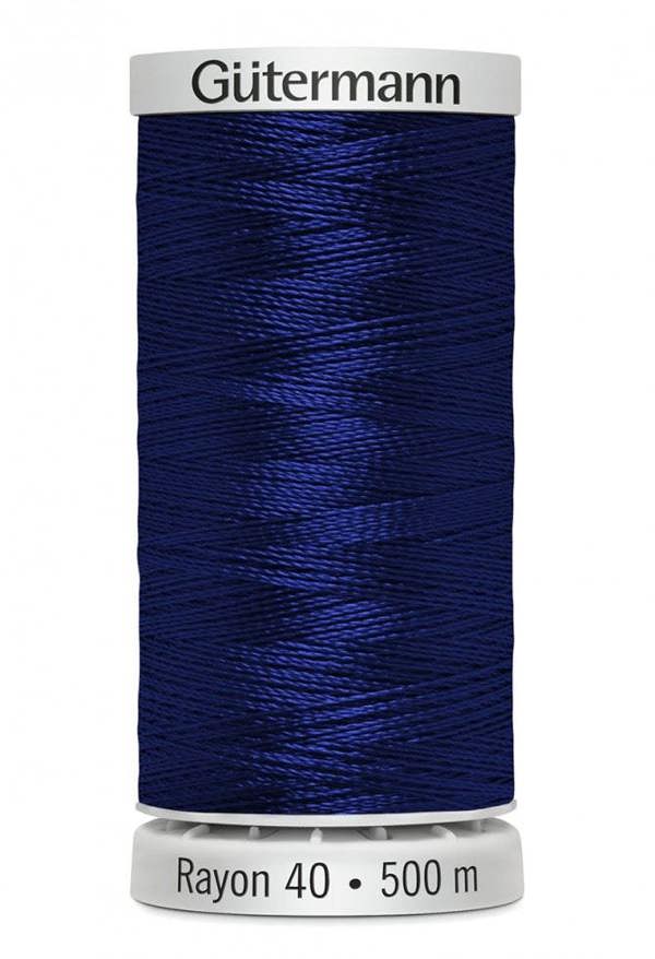 Gutermann No 40 Sulky Rayon Embroidery Thread 500m Rayon Thread Suitable For Embroidery