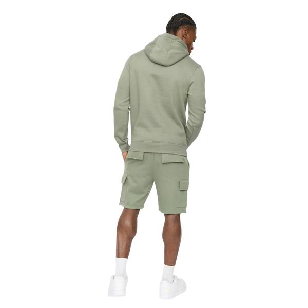 Crosshatch Mens Bardon Hoodie - Olive - 