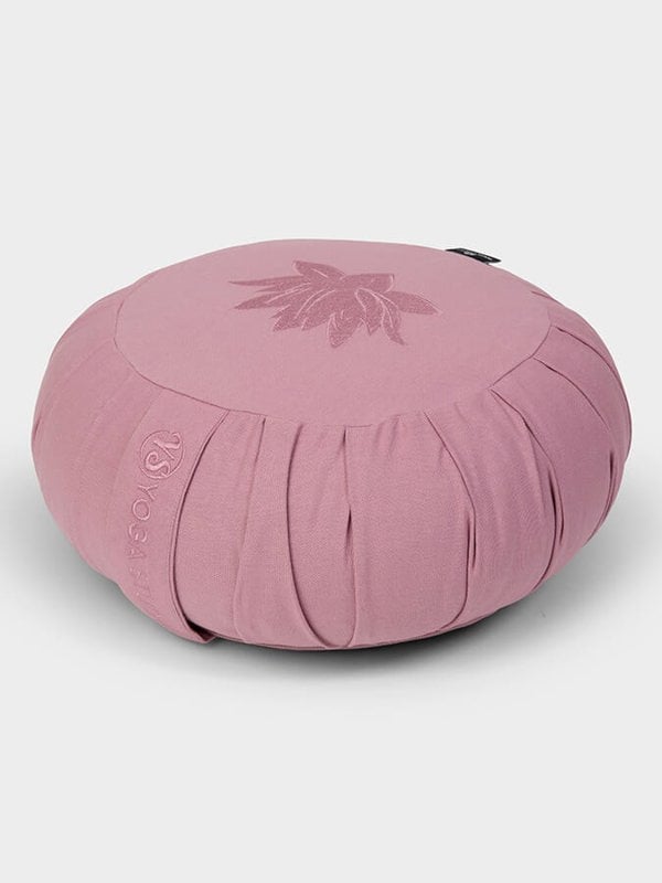 Yoga Studio GOTS Organic Cotton Round Lotus Zafu Buckwheat Cushion