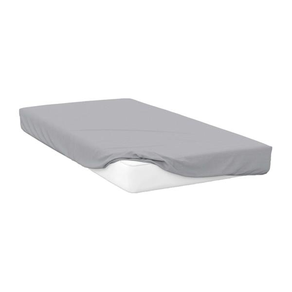Belledorm 200 Thread Count Egyptian Cotton Fitted Sheet - Platinum - 