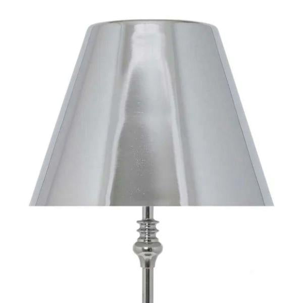 Lustre Polished Chrome Rechargeable Table Lamp