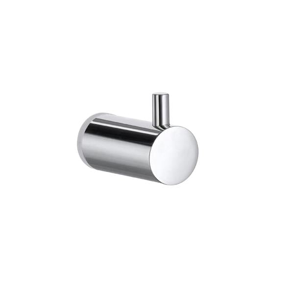 Polished chrome towel hook