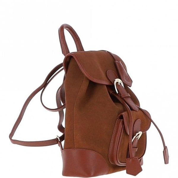 Ashwood Suede and Leather Backpack