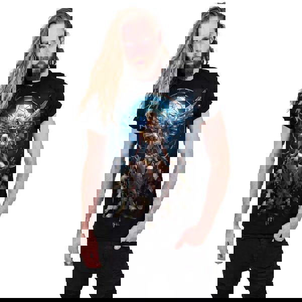 Spiral Direct MOON FAIRY - T-Shirt Black