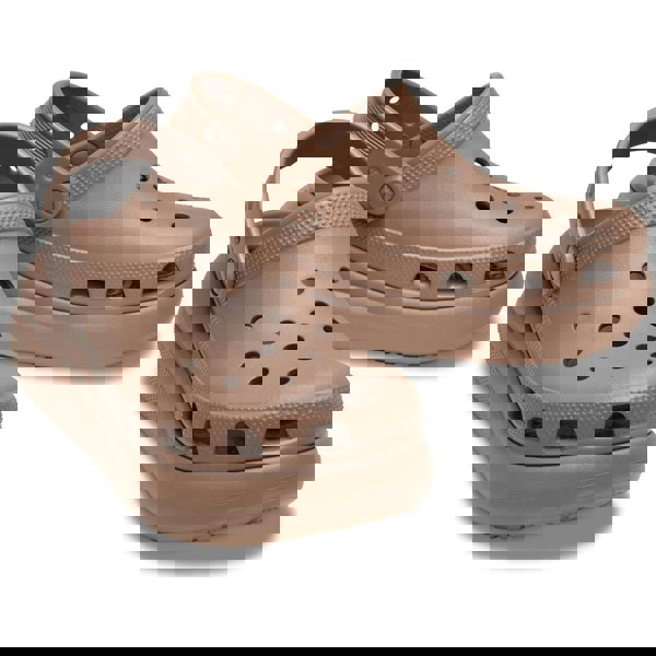 Crocs Classic Crush Clog Womens - Latte