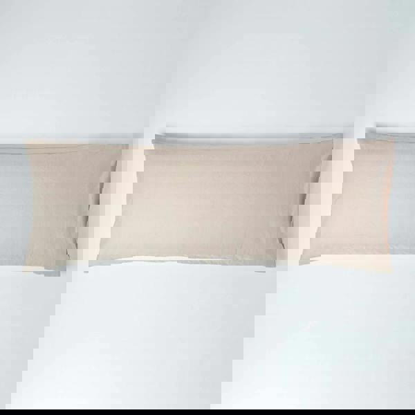 HOMESCAPES French Flax Linen Body Pillowcase