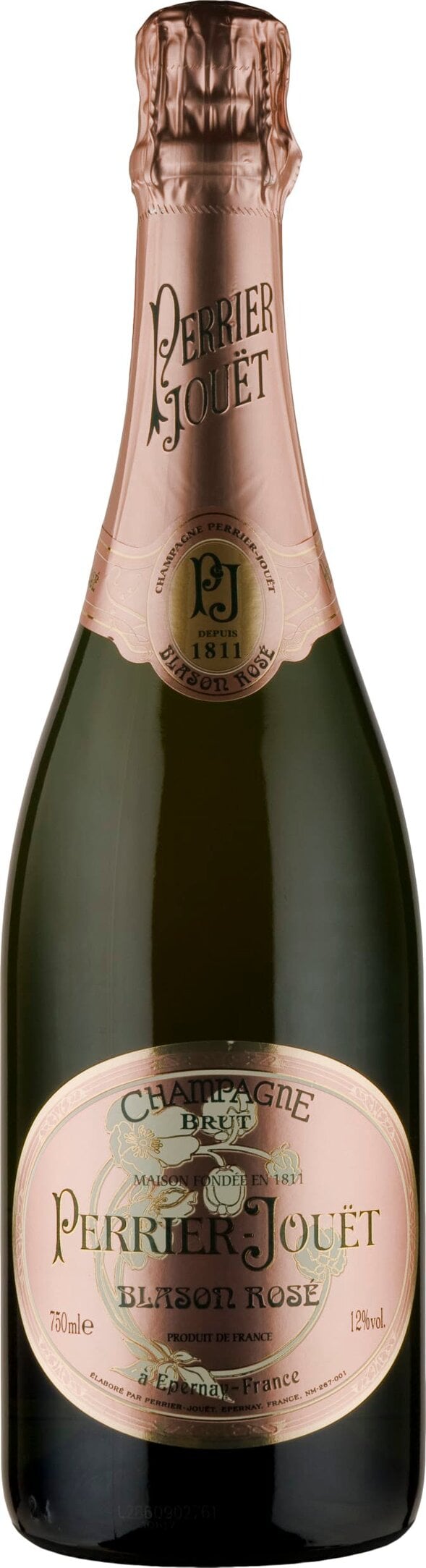 Perrier-Jouet Blason Rose Brut 75cl NV