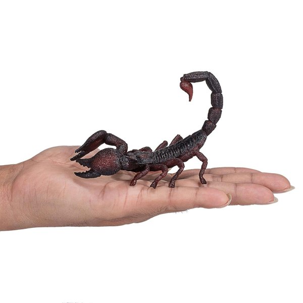 Mojo Fun Emperor Scorpion Reptile Toy Figure 12 cm Length Approx - 387133