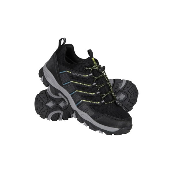 Mountain Warehouse Childrens/Kids Bolt Waterproof Trainers - Black