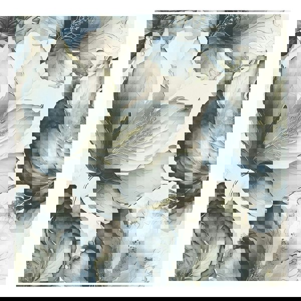 World of Wallpaper Elysian Floral Wallpaper - Blue/Gold