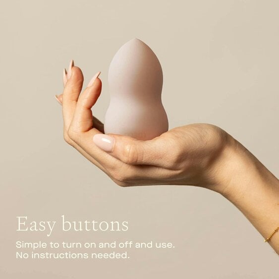 Roam The Pebble Rechargeable Massager & Lubricant Bundle - 9 Modes - Waterproof