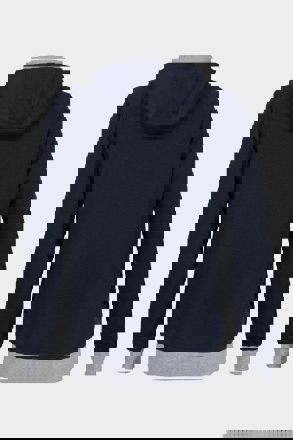 ENORSIA Men's Full Zip Contrast Hoodie