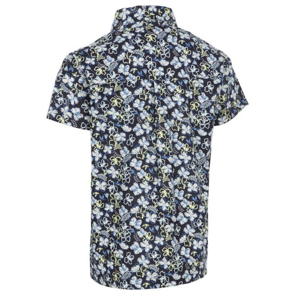 Trespass Boys Bizarr Casual Shirt - Navy