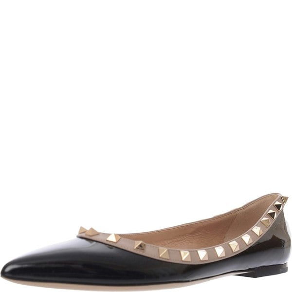 Valentino Garavani Womens Ballerina Flats