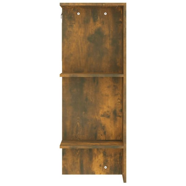Berkfield Hallway Cabinet Smoked Oak 97.5x37x99 cm Engineered Wood