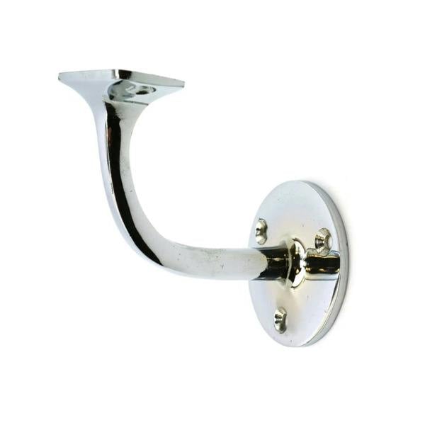 Chrome Plated Handrail Bracket 80mm