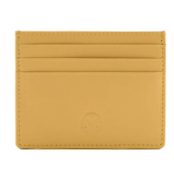Mala Leather Origin Plain Leather Card Holder with Zip Pocket