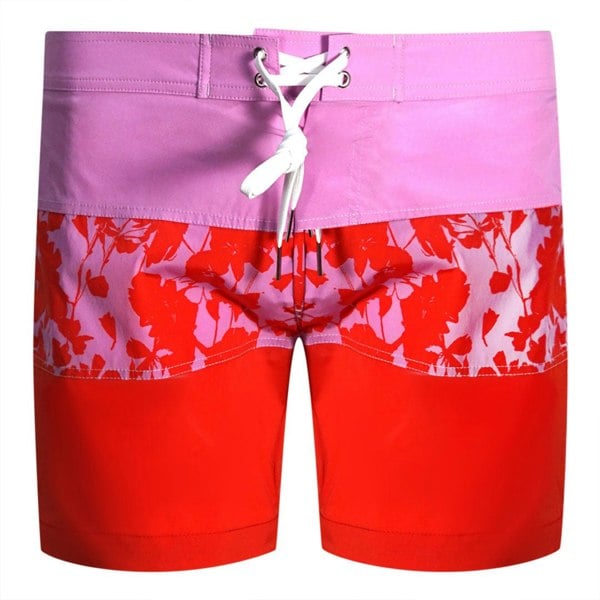 Dsquared2 Floral Design Swim Shorts - Pink