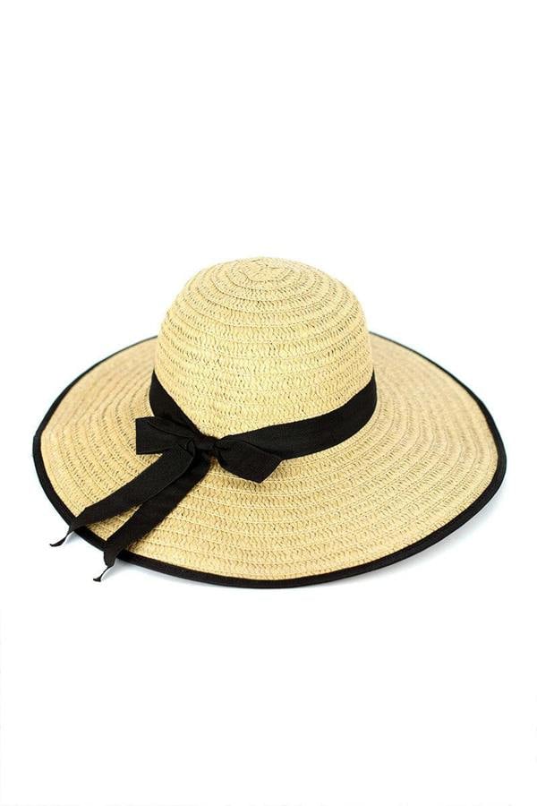 HotSquash Stripe Detail Womens Sun Hat