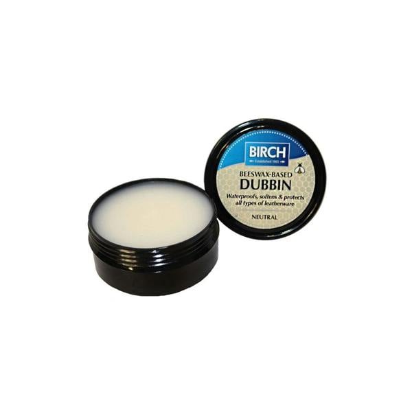 BIRCH Neutral Dubbin - Traditional Wax Waterproofing for Outdoor Leather 85ml