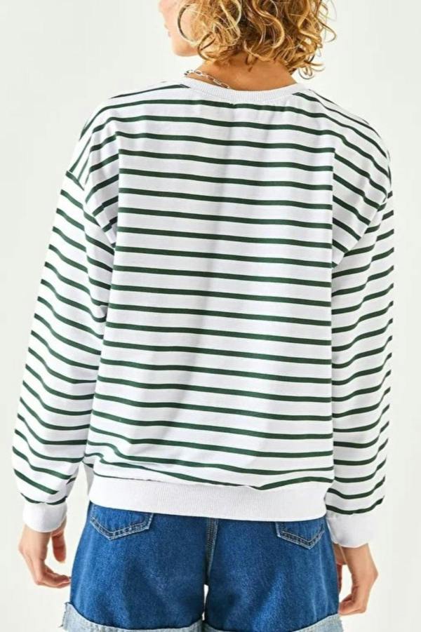 Hoxton Gal Basic Soft-Textured Oversized Sweatshirt