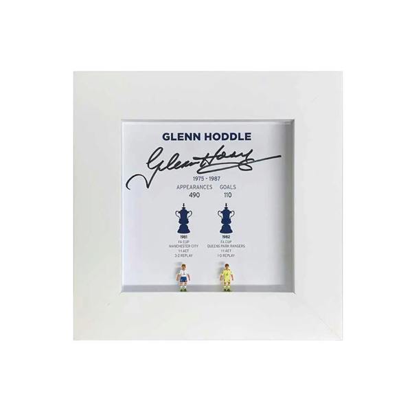 Unbranded Glenn Hoddle signed hand painted Tottenham Subbuteo style display